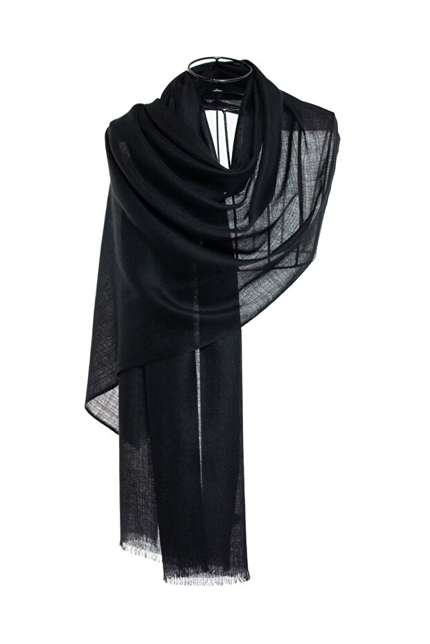 85% Cashmere 15% Silk Flat Shawl
