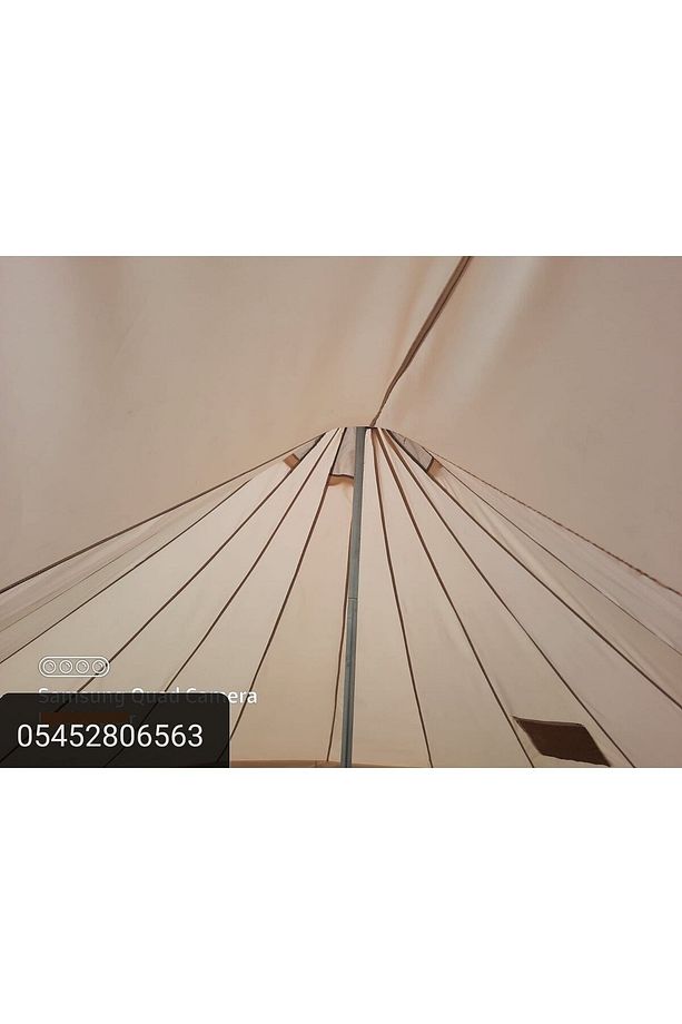Zeycamping 9 M2 Kamp Orman Dağcı 4 Mevsimlik Çadır Koruma Örtüsü Soba Adaptörü - 8