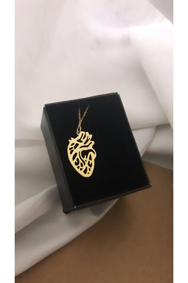 Anatomik kalp Kolye - 2