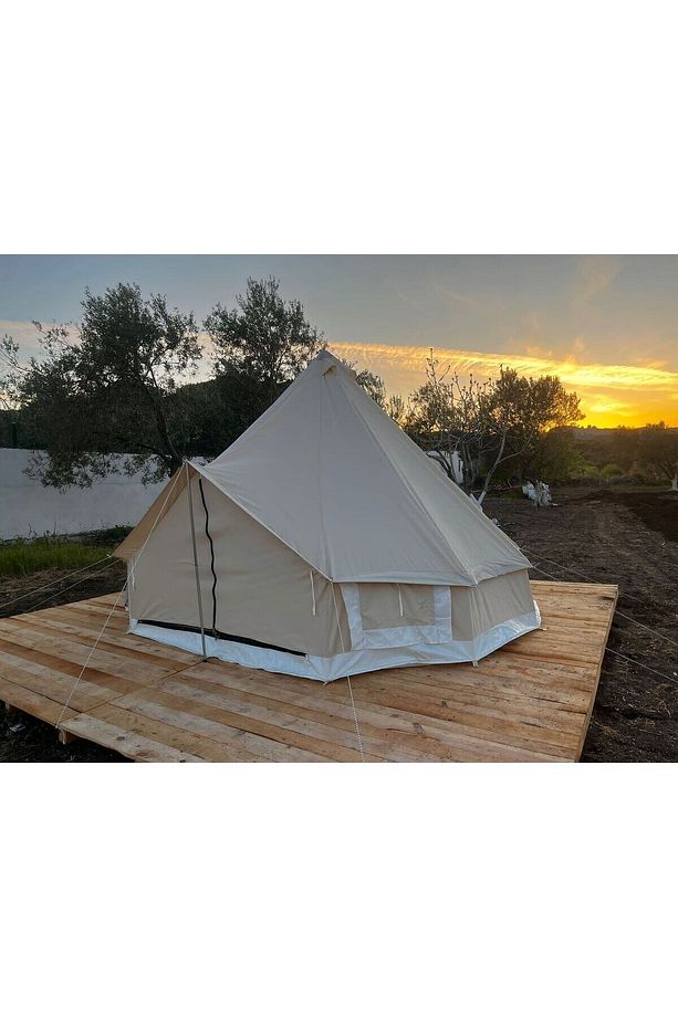 Zeycamping 9 M2 Kamp Orman Dağcı 4 Mevsimlik Çadır Koruma Örtüsü Soba Adaptörü - 1