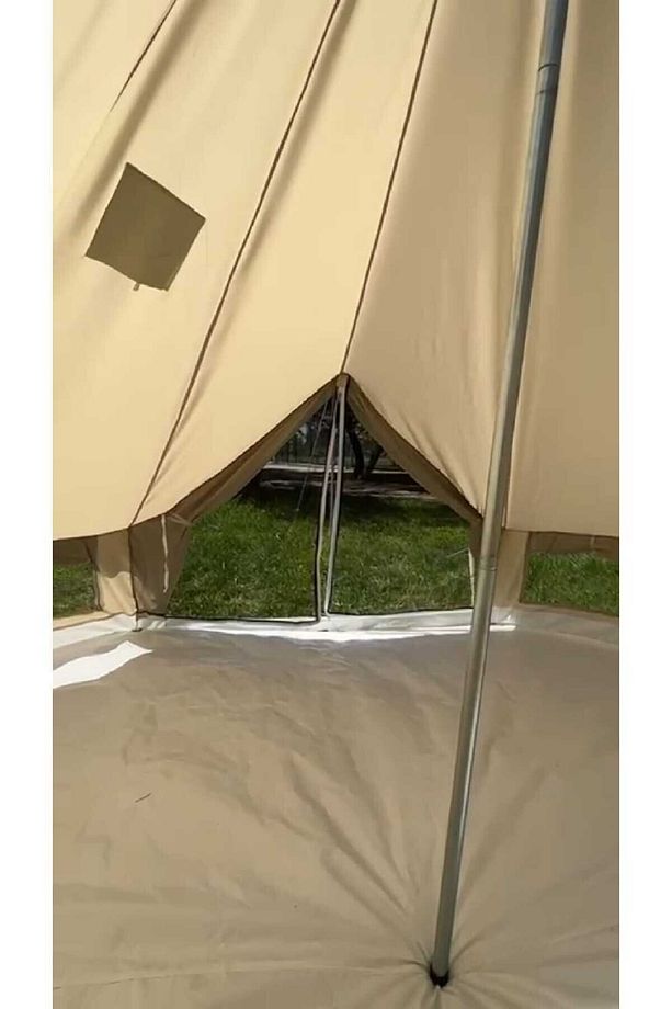 Zeycamping 9 M2 Kamp Orman Dağcı 4 Mevsimlik Çadır Koruma Örtüsü Soba Adaptörü - 9