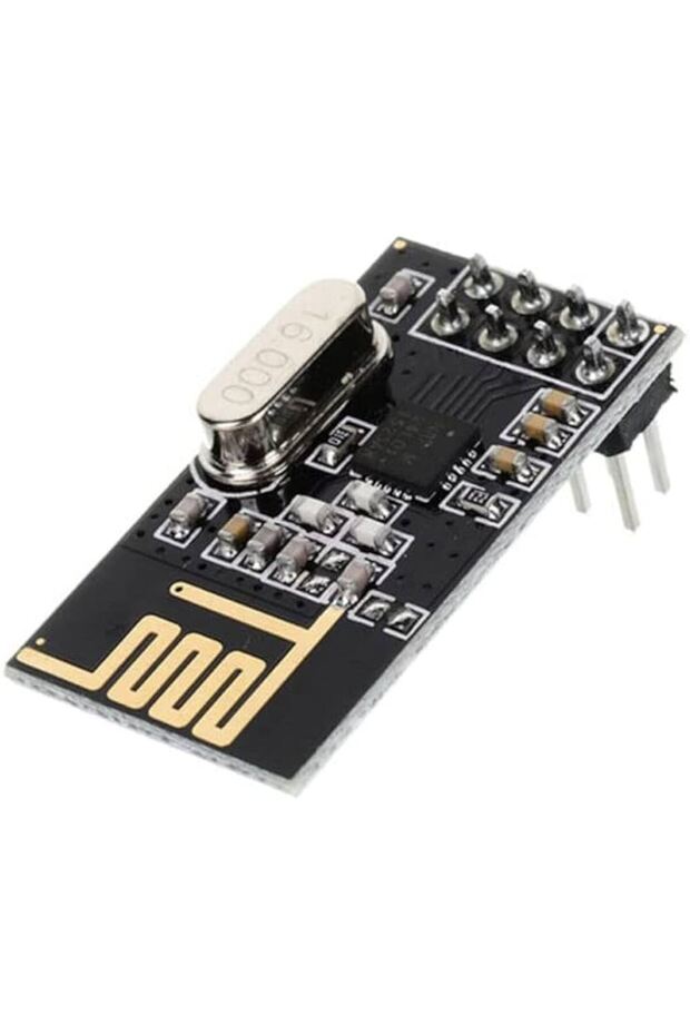 Nrf24l01 2.4 Ghz Antensiz Alıcı-verici Modül - Arduino Ve Mikrodenetleyici Uyumlu - 1