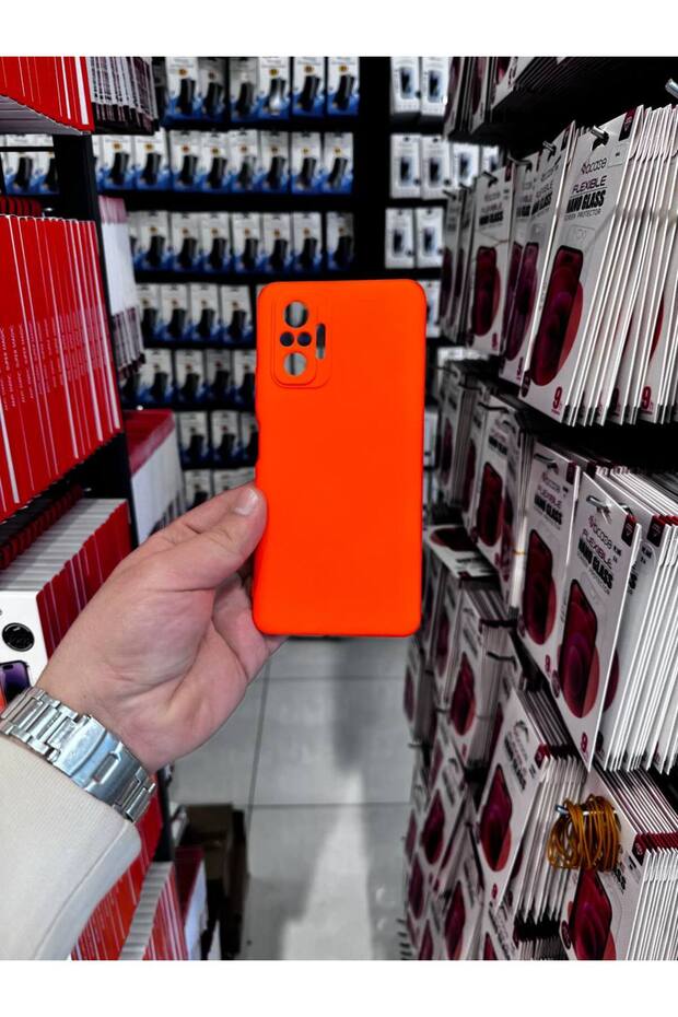 Xiaomi Redmi Note 10 Pro Compatible Camera Protection Ledge Soft Velvet Texture Launch Cover