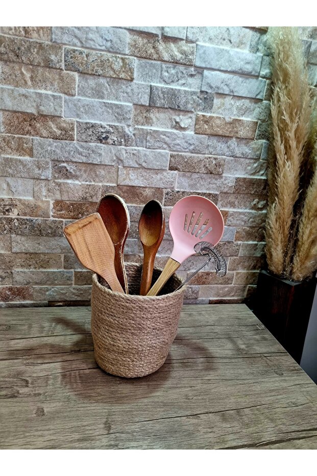 Spoon Holder Spoon Basket Kitchen Organizer 15X15 cm