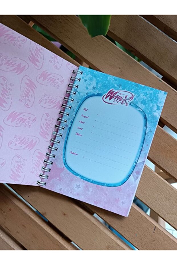 Winx Clup Spiralli a6 Boy Defter Pembe - 2