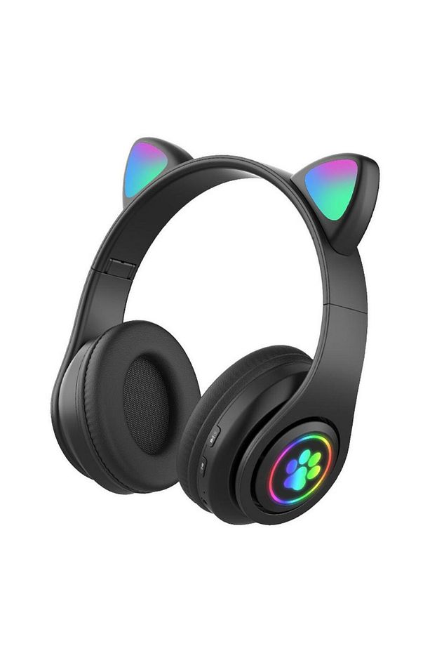 1. Kalite Kedi Kulağı Detaylı Bluetooth Kablosuz 7.1 Yüksek Ses Performansı - 2