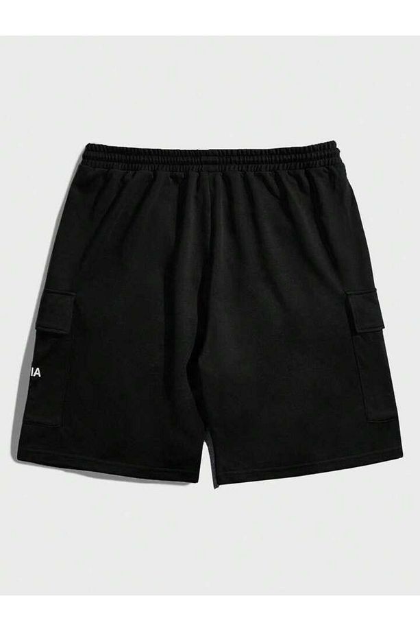 CL Baskılı Kargo Cep Unisex ŞORT - 2