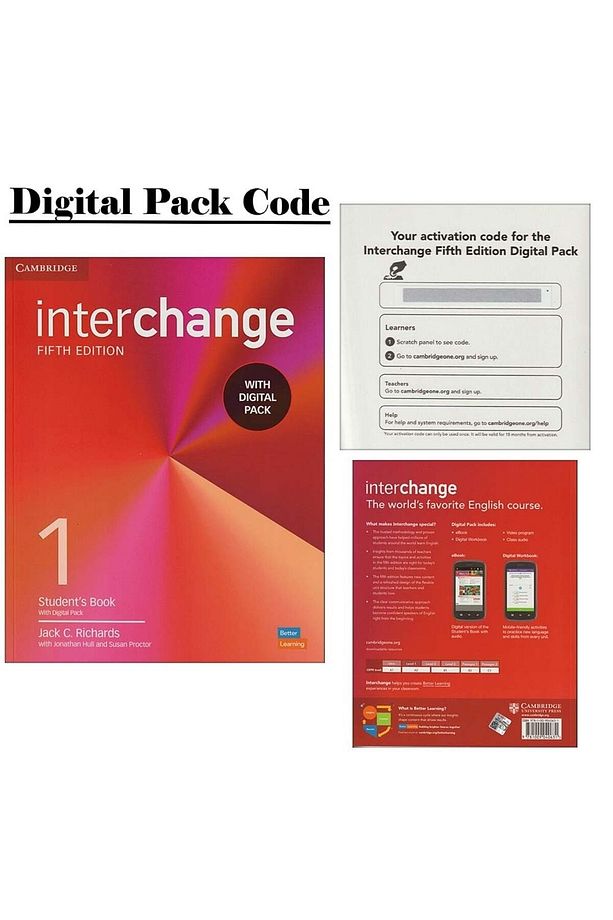 Interchange 1 Student's Book Wıth Dıgıtal Pack (workbook Yoktur) - 1