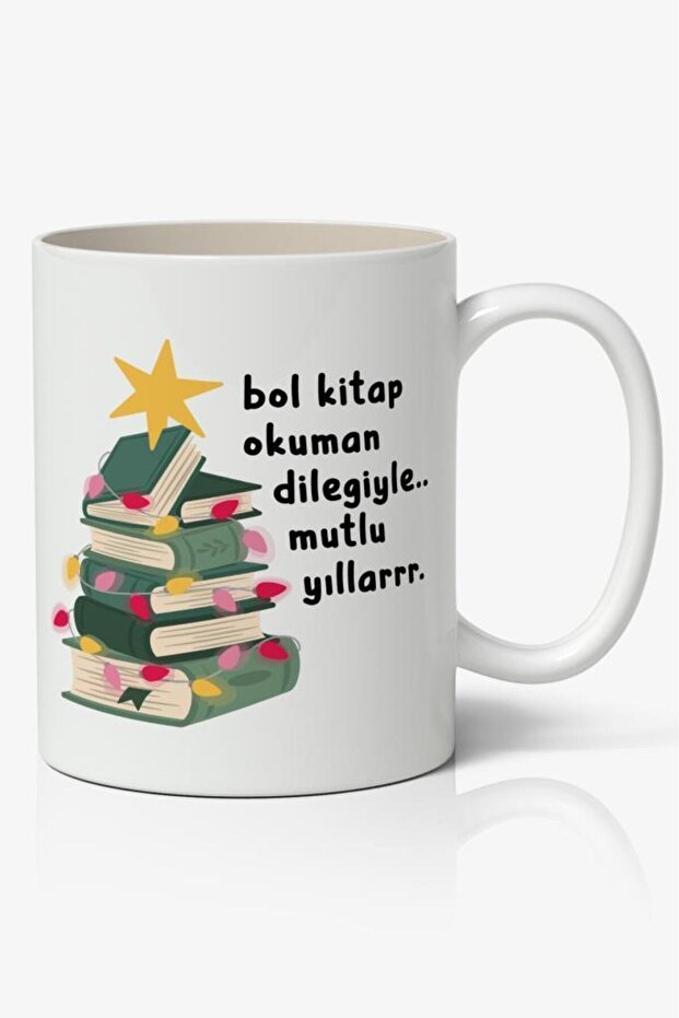 New Year's Themed Mug Cup Printed Coffee Mug Cup Model 13