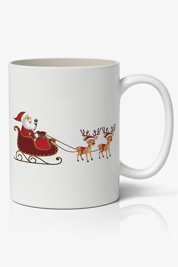 New Year's Themed Mug Cup Printed Coffee Mug Cup Model 39