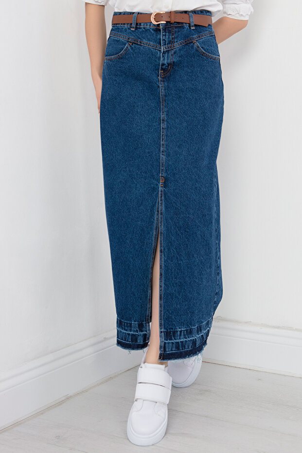 Eteği Sökük Çan Etek STK3074 - 4