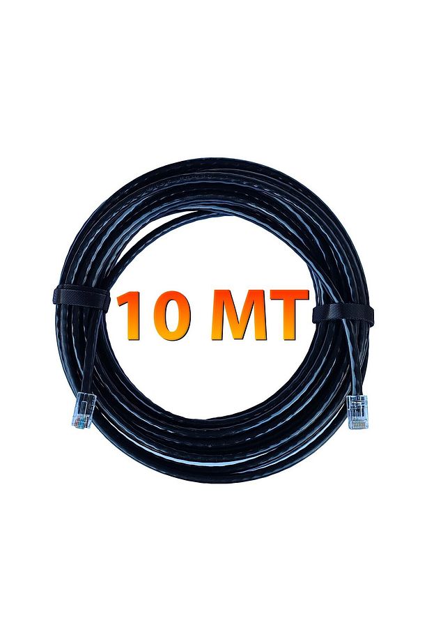 Dış / Iç Mekan 23 Awg Çift Dış Izolasyonlu Cat 6 Ethernet Kablosu 10 Metre - 1