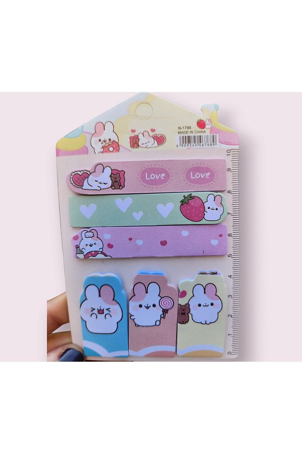 Cute Kawaii Post It Not Kağıdı 1 Adet Çocuk Kırtasiye - 4