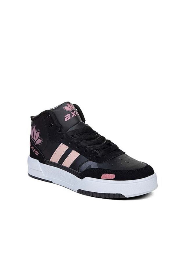 Axis Kaymaz Tabanlı Mevsimlik Bilekli Cilt Spor Ayakkabı - 2