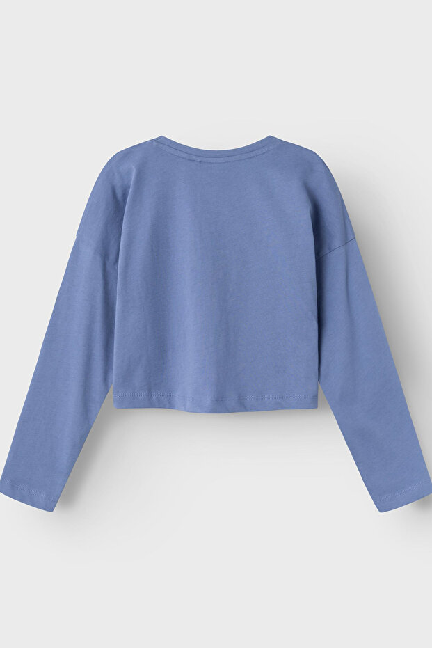 Mädchen T-Shirt Blau - 3