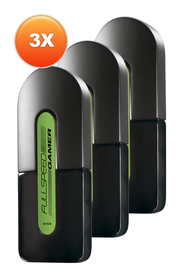 Full Speed Gamer Erkek Parfüm Edt 75 ml. Üçlü Set - 2