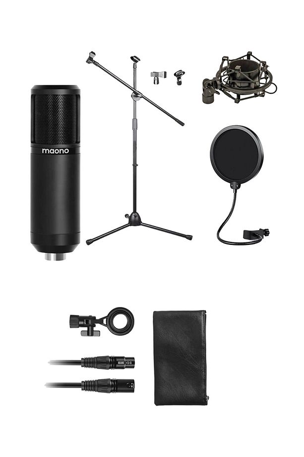 Condenser Stüdyo Mikrofonu Full Paket - 1