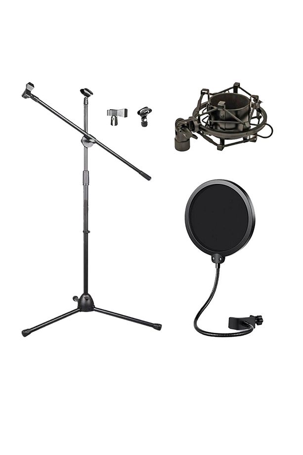 Condenser Stüdyo Mikrofonu Full Paket - 2