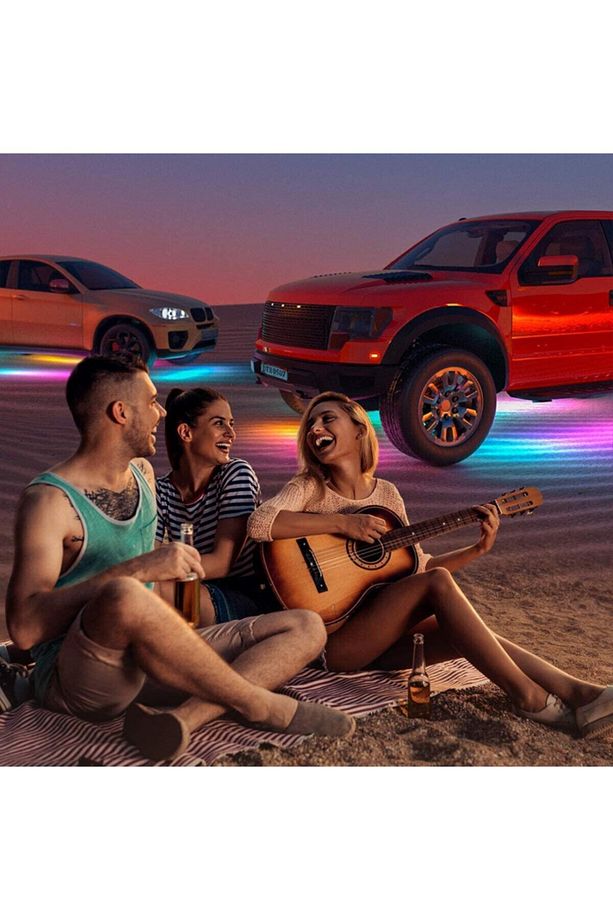 Araç Altı Rgb Led Aydınlatma Şerit Led App Kontrollü - 6