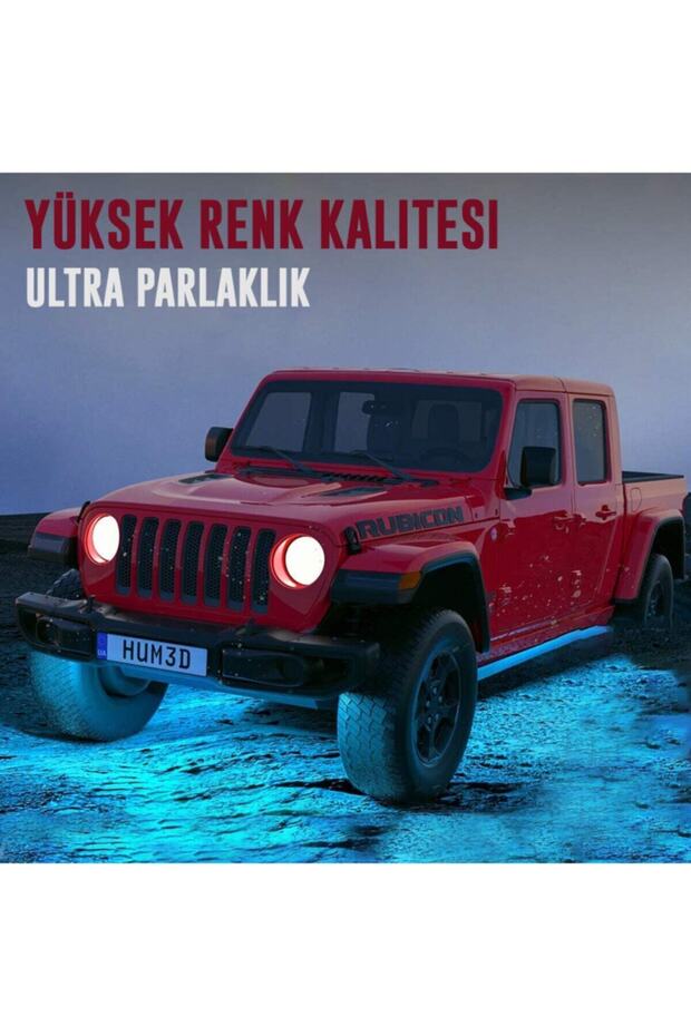 Araç Altı Rgb Led Aydınlatma Şerit Led App Kontrollü - 7