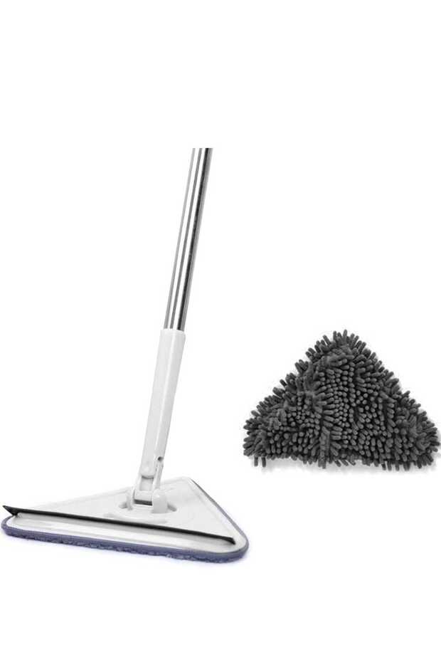 2 Cloth Triangle Mop Cleaning Set Practical Mop Mop Set - 2
