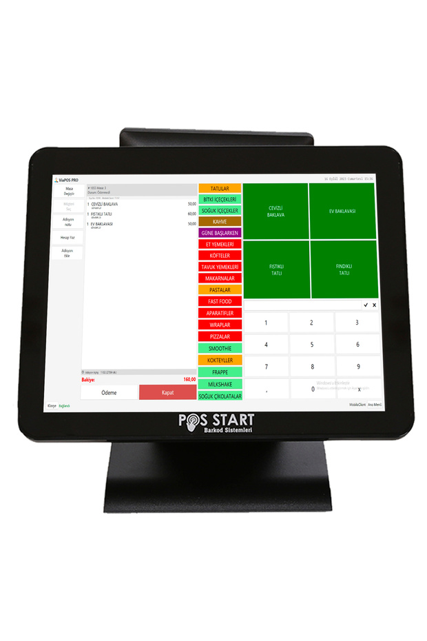 Restaurant Barkod Sistemi | Pro Set - 3