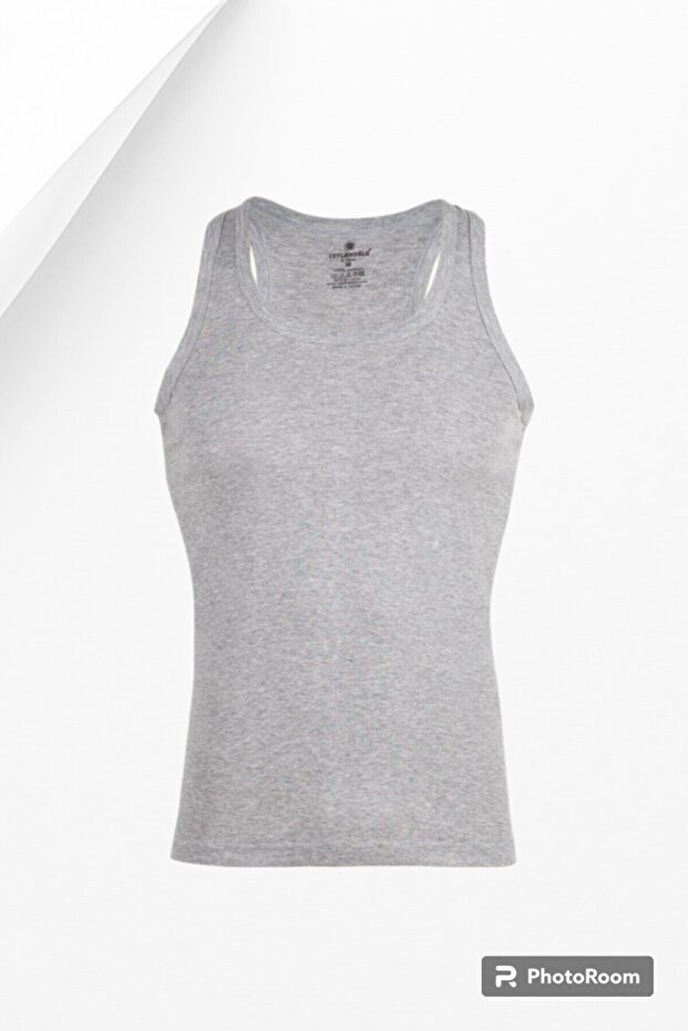 Men's Rib Sports Tank - 100% cotton Series