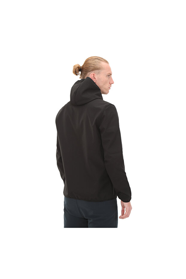 101398600-R Lumberjack 3W Ml Bsc Sftshell 1Gt16 3Pr Erkek Ceket Siyah - 4