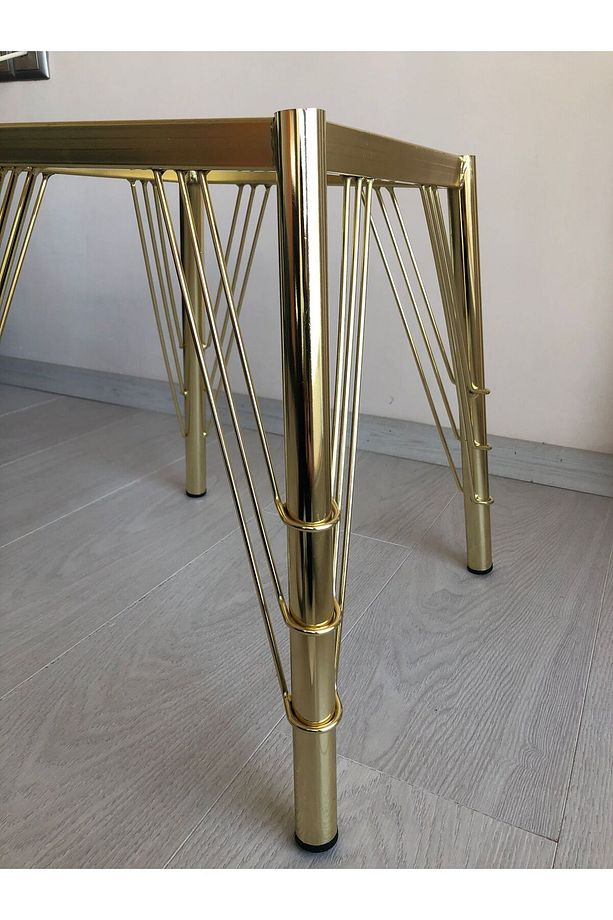METAL, 40 CM GOLD KAPLAMA SANDALYE AYAĞI (2 ADET) - 4