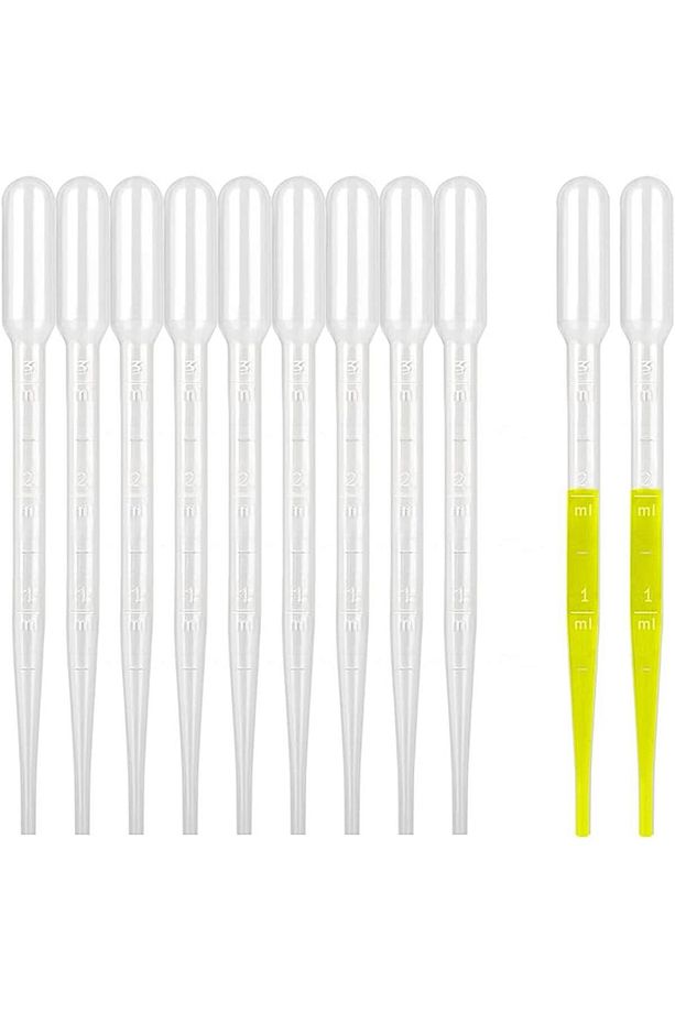 Epoksi Damlalık Pipet Seti 5adet / Pastör Pipet 3ml/ Likit Dolum Pipeti / - 1