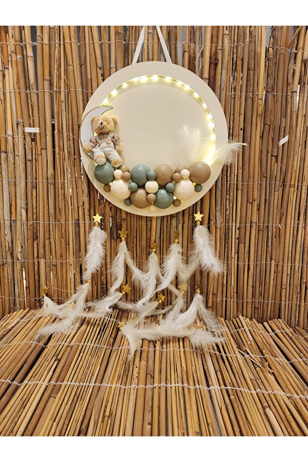 Kapı Süsü + Yastık + Sepet Komple Set - 3