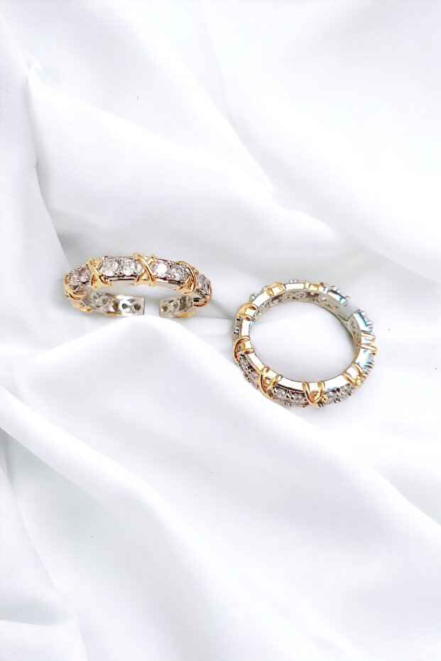 حلقة XOXO قابلة للتعديل - 1