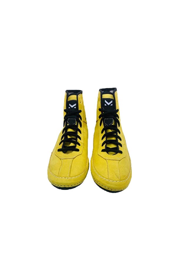 Wrestling Shoes Yellow-black