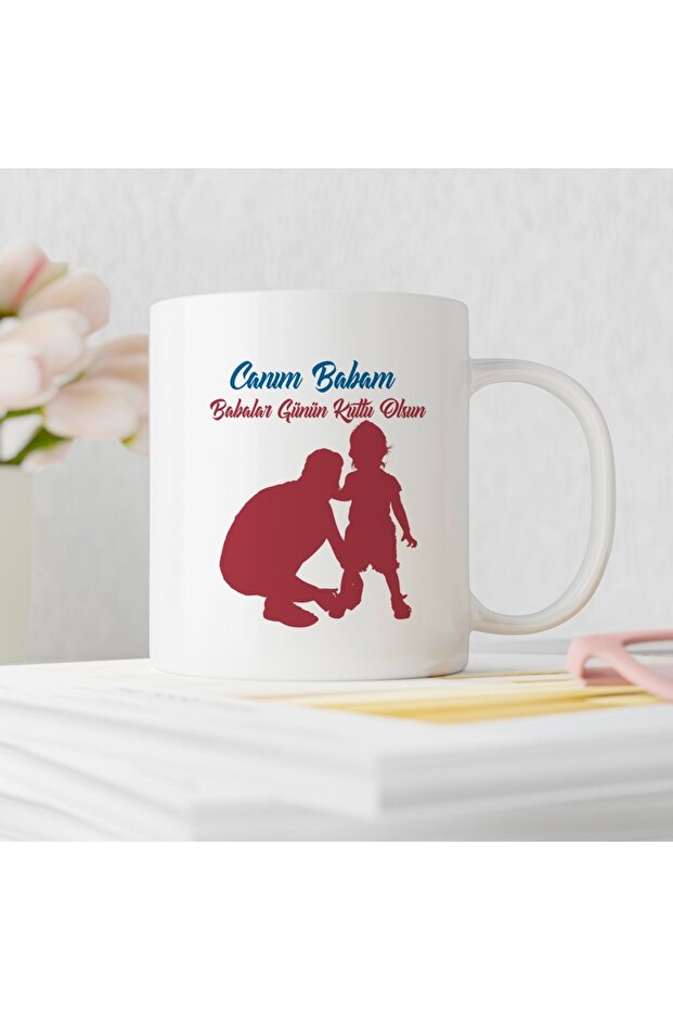 كوب بتصميم عيد الأب رقم 61
