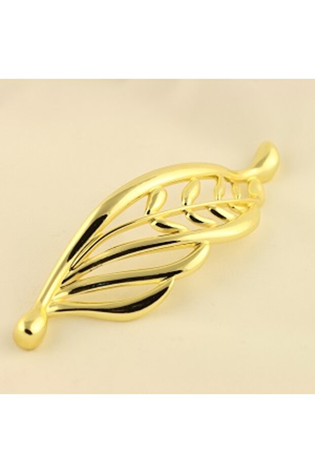 Yaprak Kulp 128mm Altın (2 Adet) - 1