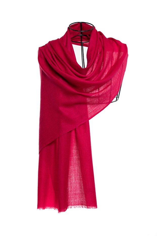 85% Cashmere 15% Silk Flat Shawl