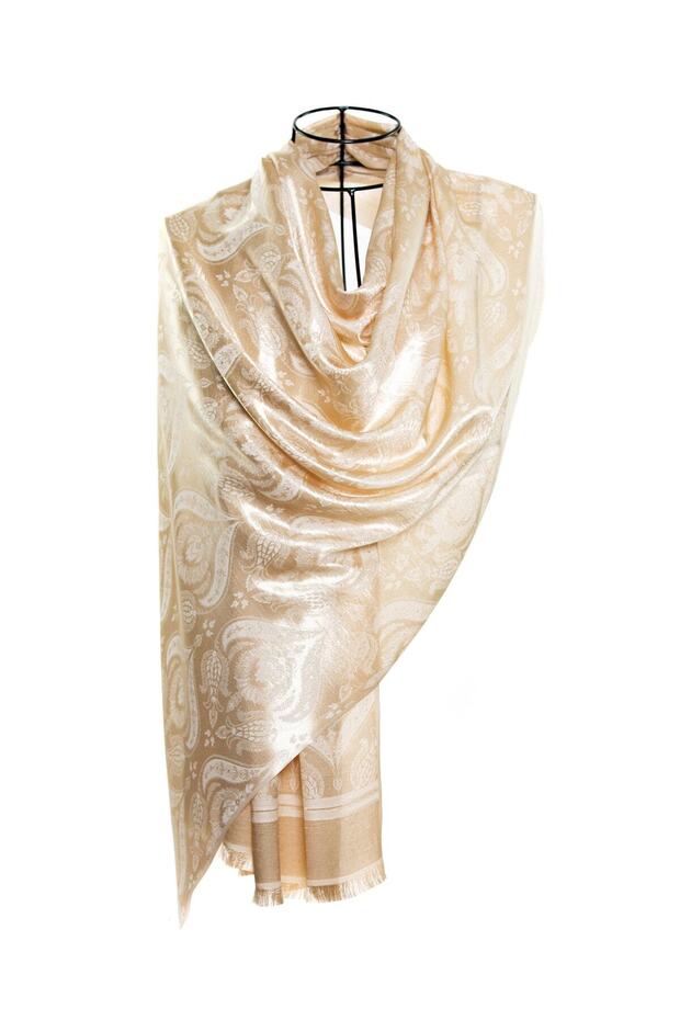 Tapestry Silk Shawl