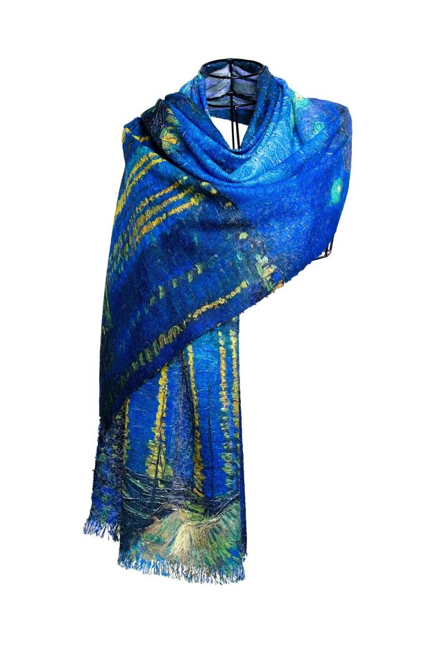 Modal Cashmere Printed Shawl