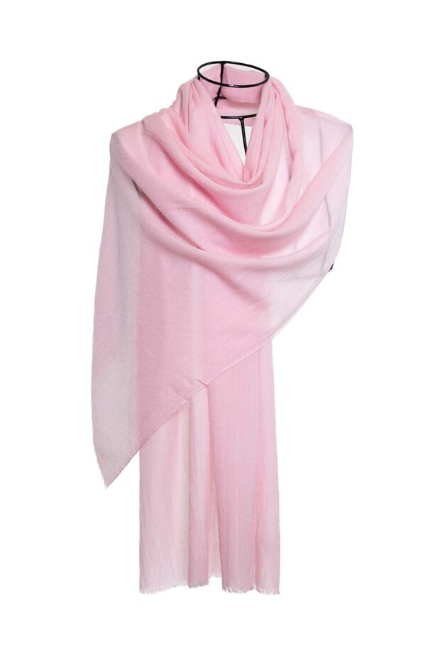 85% Cashmere 15% Silk Flat Shawl