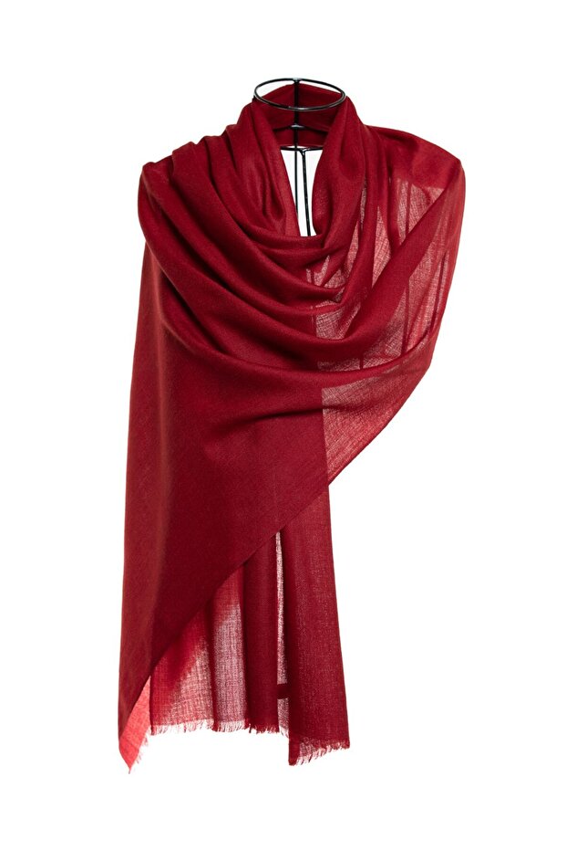 85% Cashmere 15% Silk Flat Shawl