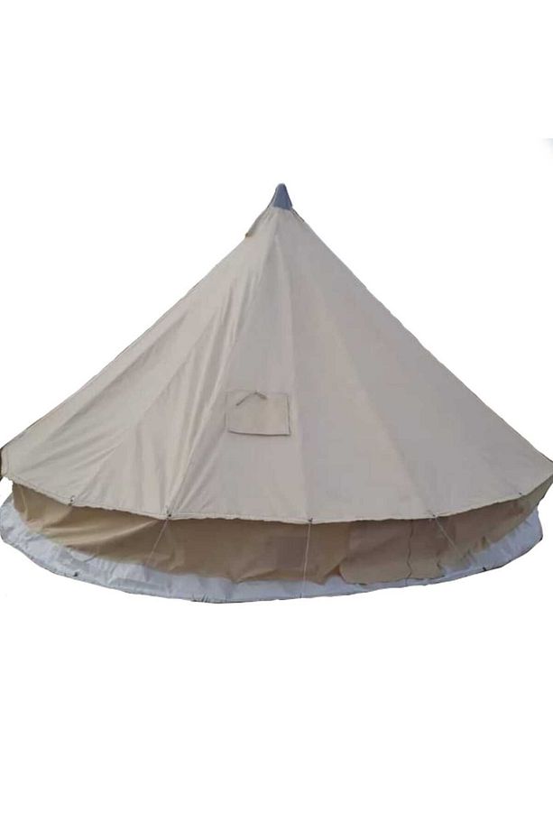 Zeycamping Kamp Orman Dağcı 16 M2 Kanvas Çadır Koruma Örtüsü Ve Soba Adaptörü - 6