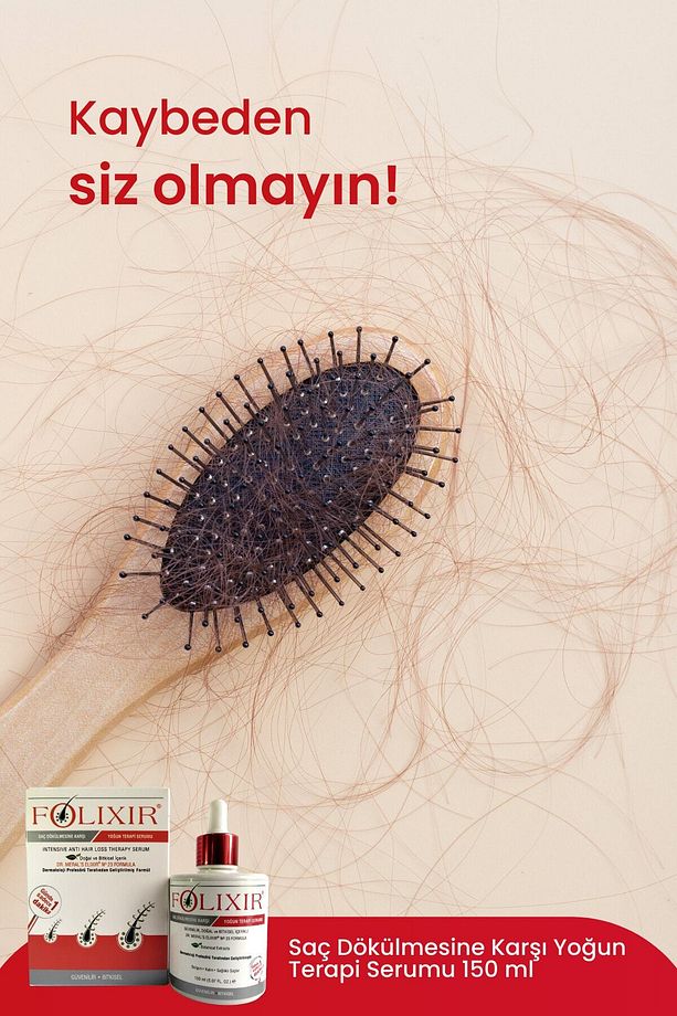 Elixir Saç Dökülmesine Karşı Mega Serum 150 ml - 5