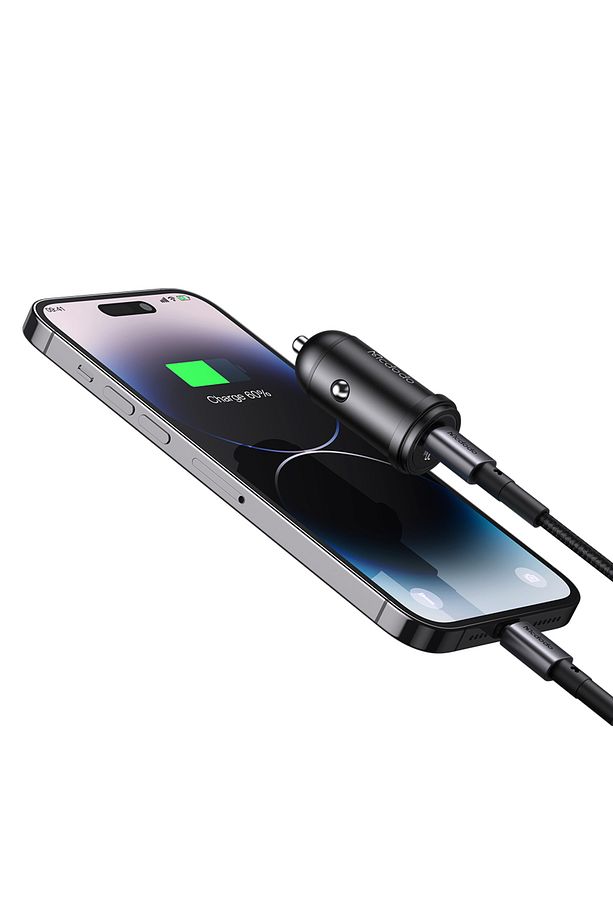 CC-7491 30W Type-C PD Hızlı Araç Çakmaklık Şarjı - Siyah - 2