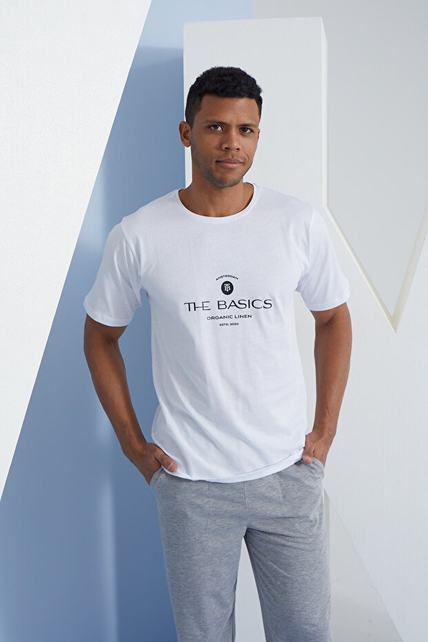 O.NECK PAJAMAS SET - 1