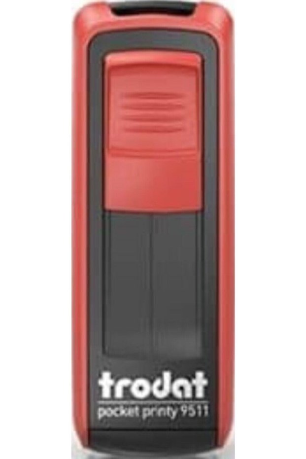9511 P4 38 X 14 mm Red/Blue Felt Pocket Ka