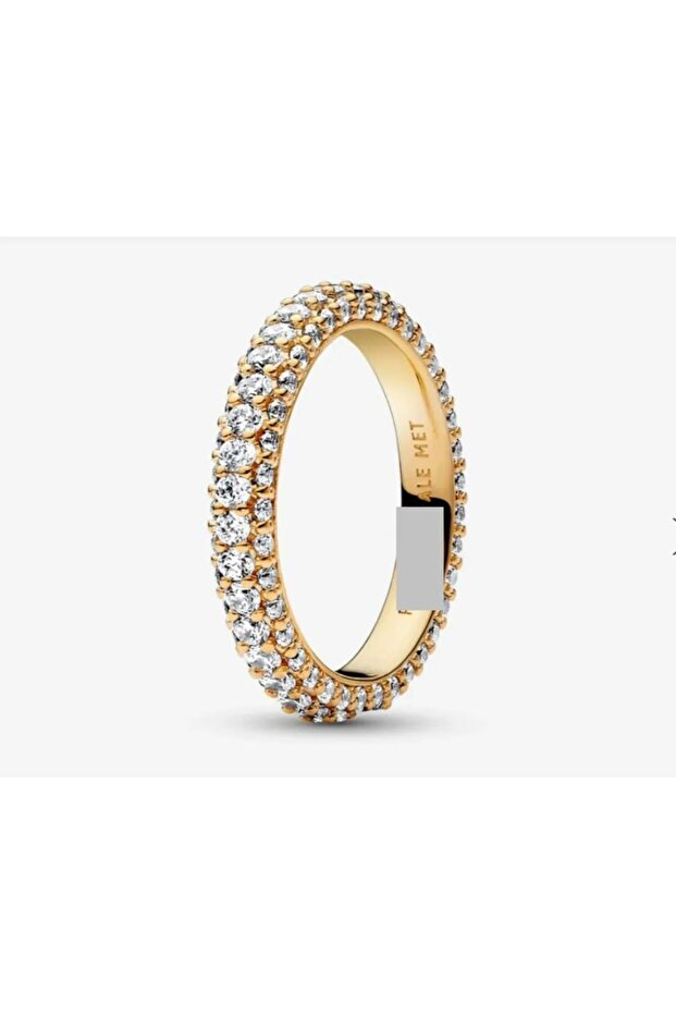 Tarz Timeless Tek Sıra Pavé Yüzük - 3