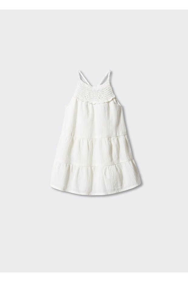 Dantel balon elbise - 2