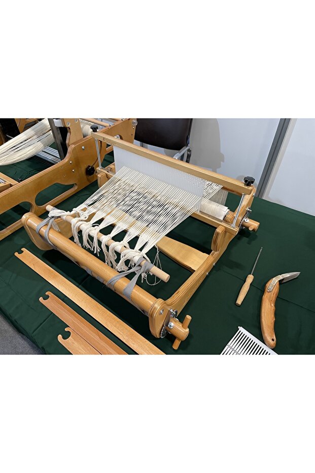 مقعد منسوج بإطار واحد مقاس 40 سم - 1