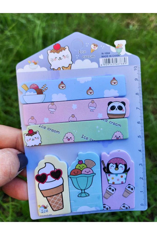 Cute Kawaii Kuromi Post it Not Kağıdı Ayraç Index Yapışkan Not Kağıdı Etiket Kitap Ayraç 1 Adet - 3