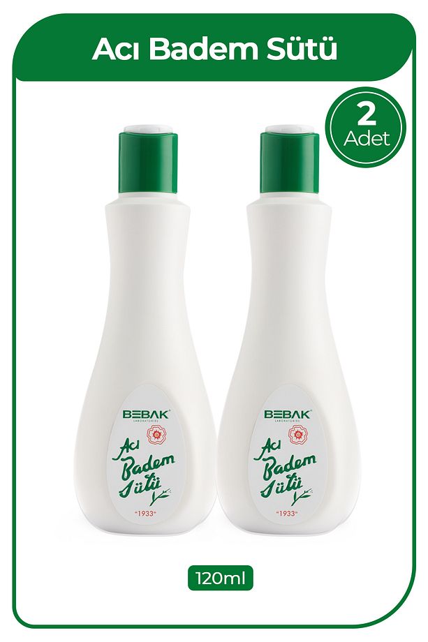 Acı Badem Sütü Şişe 120 Ml 2 Adet - 1